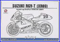 1/12 Suzuki RGV-? XR89 Tamiya kit and HOBBY DESIGN Detail up parts set JP 9642