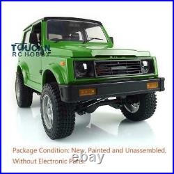 1/6 Scale RC Capo 44 Rock Crawler SIXER1 Car KIT Painted Green DIY Model KIT