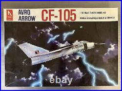 AVRO ARROW CF-105 MODEL Plane Kit Hobby Craft 1/48 Scale Vintage Complete 1987