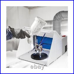 Autolock Airbrush Lighted Hobby Spray Booth Kit, Paint Booth with 3 LED Light