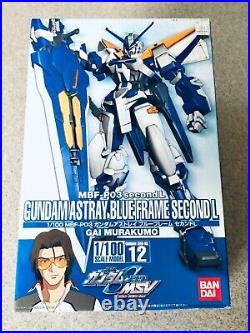 Bandai Hobby MG Gundam Second Revise Model Kit (1/100 Scale), Astray Blue Frame