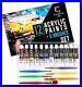 Creative Joy CJAPB01 Acrylic Paint Set & Brushes Vivid Paint Sets Include 6 B