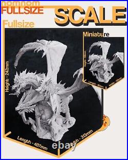 Dragon hydra Fan art figure resin model kit 3d printed 12k unpainted unassembled