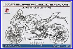 HOBBY DESIGN 1/12 Ducati Superleggera V4 Detail Up Set for Tamiya from JP 10528