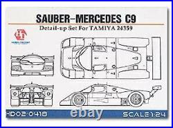HOBBY DESIGN 1/24 Sauber Mercedes C9 Detail Up Set for Tamiya from Japan 8765