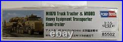 HobbyBoss 85502 M1070 Truck Tractor & M1000 HETS Semi-Trailer Model Kit 135