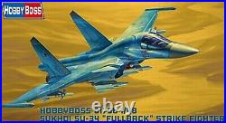 HobbyBoss Russian SU-34 Fullback Plastic Model Airplane Kit 1/48 Scale