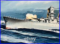Life Like Hobby Kits I. M. S. Yamato Battleship Original Concept Artwork Rudisill