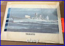 Life Like Hobby Kits I. M. S. Yamato Battleship Original Concept Artwork Rudisill