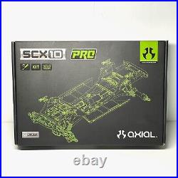 NEW Axial SCX10 Pro Kit 1/10 4WD Scaler Rock Crawler withPainted Body Shell Yellow