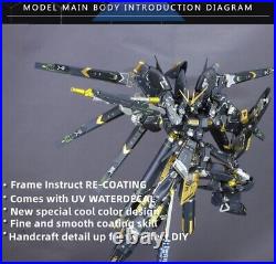 NEW BandaI PB RX93 v2 HI NU Gundam Black diamond CUSTOM RG 1/144 model kit hobby
