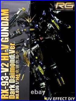 NEW BandaI PB RX93 v2 HI NU Gundam Black diamond CUSTOM RG 1/144 model kit hobby