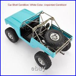 TFL RC 1/10 SCX10 Crawler NOT Painting Shell Metal Chassis Model Cars 4WD