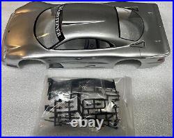 Tamiya 1/10 RC Mercedes-Benz CLK-GTR 1997 Painted Silver Body + Parts