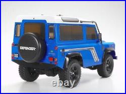 Tamiya 1990 Land Rover Defender Pre-Painted 1/10 4WD Scale Truck Kit TAM47478A
