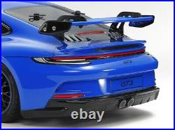 Tamiya 47496-60A 1/10 RC Porsche 911 GT3 (992) 4WD On Road Blue Painted Body Kit