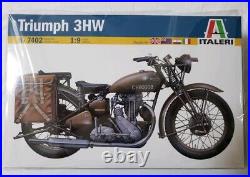 Triumph 3Hw Italeri 7402 1/9 Ww. Ii Plastic Military Motorcycle Model Kits hobby