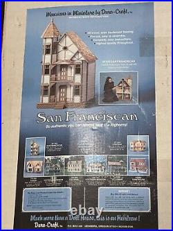 Vintage Dura-Craft Mansions in Miniature San Franciscan Doll House SF-550